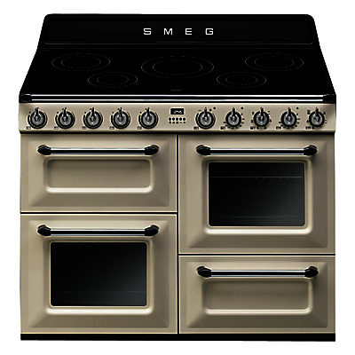 Smeg TR4110I 110cm Victoria Range Cooker with Induction Hob Cream Smeg TR4110I 110cm Victoria Range Cooker with Induction Hob Cream